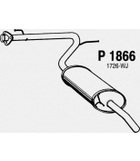 FENNO STEEL - P1866 - Глушитель CITROEN JUMPER / PEUGEOT BOXER / FIAT DUCATO 2.0-2.3 01-